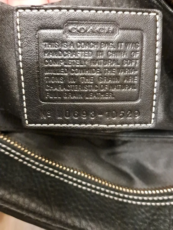 Coach Hamptons Carryall in black 2006 Clean & Beautiful💝 - Picture 6 of 11
